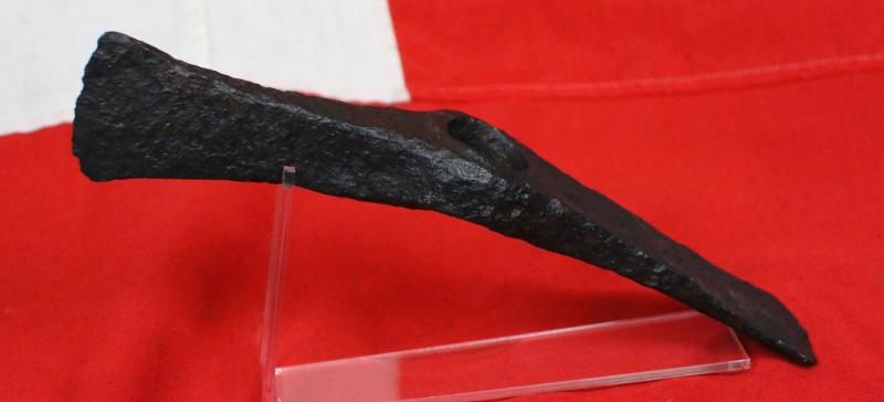 3rd Century Roman Axe-Adze 'Dolabra' Roman Empire to Byzantine Period For The Construction of Military Forts & Bridges, To The Making of Seige Weapons, Such as Catapulta and Ballista In Times Of Combat Used From the 3rd to 14th Century. A Tool & Weapon