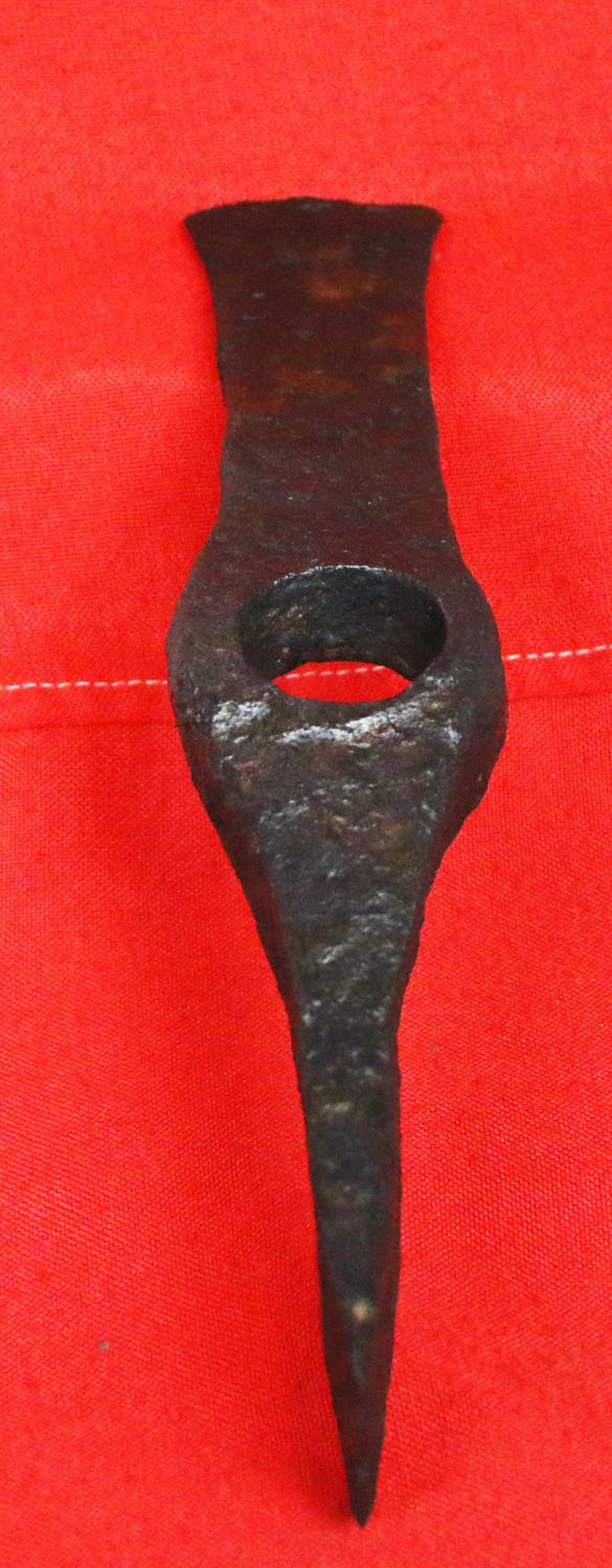 3rd Century Roman Axe-Adze 'Dolabra' Roman Empire to Byzantine Period For The Construction of Military Forts & Bridges, To The Making of Seige Weapons, Such as Catapulta and Ballista In Times Of Combat Used From the 3rd to 14th Century. A Tool & Weapon