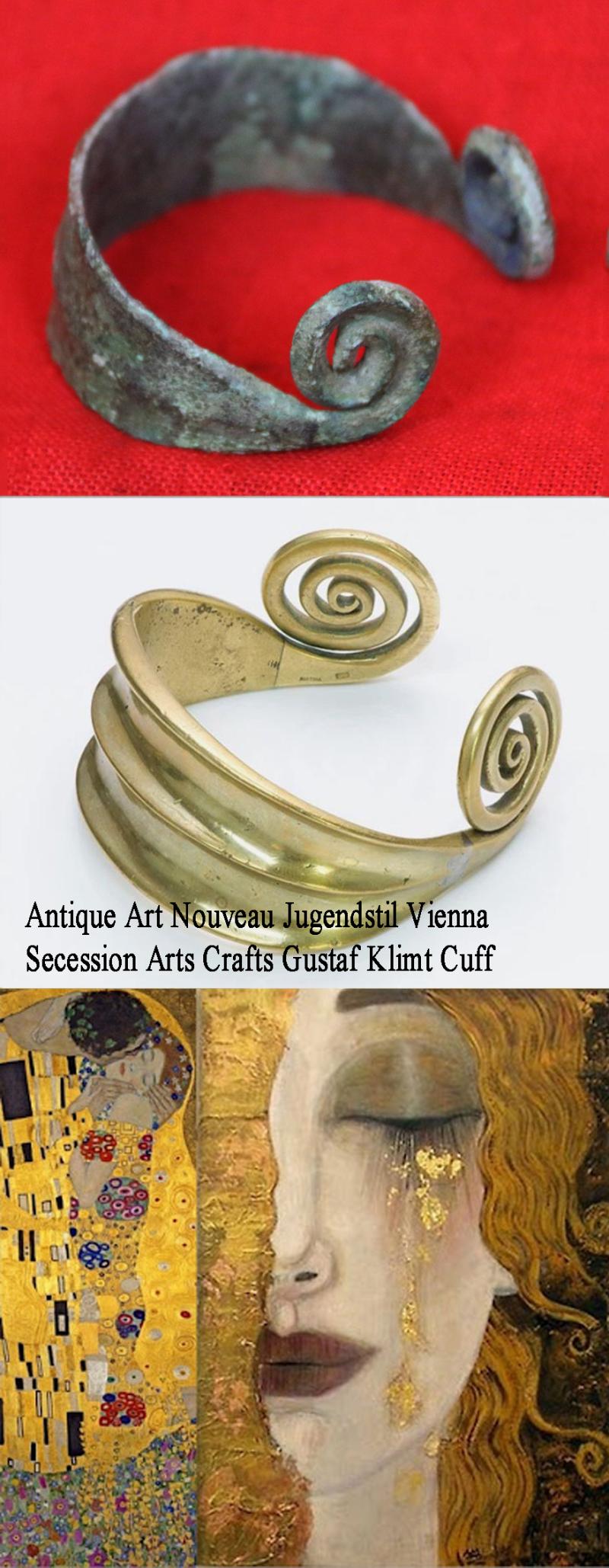 A Remarkably Beautiful & Elegant Proto Celtic Bronze Age Bracelet Circa 2600 Years Old. That Continued Use Into Era Of The Great Iceni Celtic Queen Boudica. And, The Bracelet That Inspired Gustav Klimt One Of The Greatest Art Nouveau Artists In The World