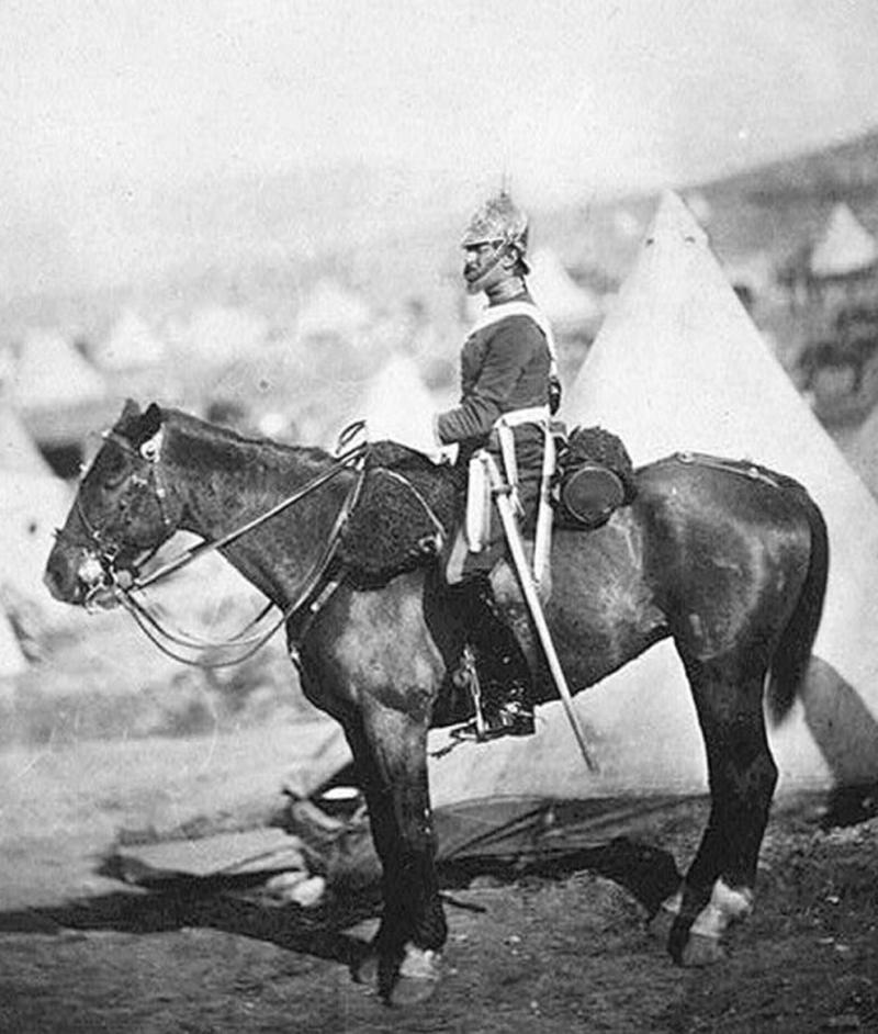 A Near Mint And Truly Magnificent, Early Victorian, 1847 Albert Pattern, British North Somerset Regimental Officer's Cavalry Helmet. Possibly The Best Original Example Outside Of The Royal Collection. Original, Crimean War Period