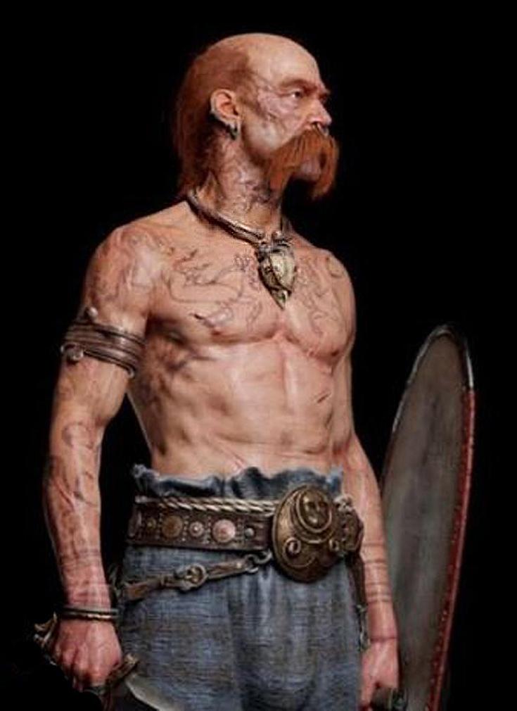 An Original Very Rare Neck Torc of a Legendary, Notorious & Terrifying Viking Mercenary Warrior, A Spectacular, Original & Ancient Viking 'Berserker's' Status Neck Adornment in Bronze. Even the Fiercesome Viking's Were in Fear Of Them. 1200 Years Old