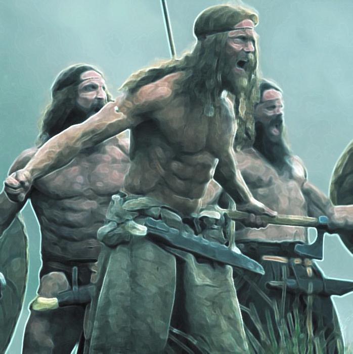 An Original Very Rare Neck Torc of a Legendary, Notorious & Terrifying Viking Mercenary Warrior, A Spectacular, Original & Ancient Viking 'Berserker's' Status Neck Adornment in Bronze. Even the Fiercesome Viking's Were in Fear Of Them. 1200 Years Old