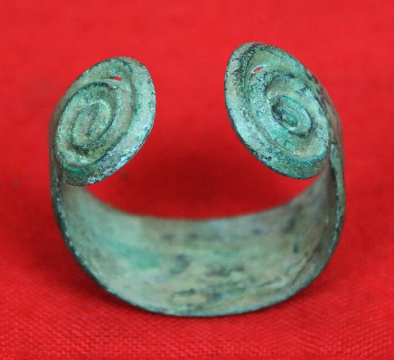 A Remarkably Beautiful & Elegant Proto Celtic Bronze Age Bracelet Circa 2600 Years Old. That Continued Use Into Era Of The Great Iceni Celtic Queen Boudica. And, The Bracelet That Inspired Gustav Klimt One Of The Greatest Art Nouveau Artists In The World