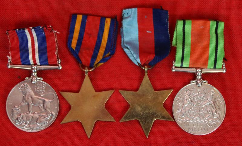 Four Royal Marine Commando WW2 Burma Campaign Medal Group, of Ronald Edward Meadowcroft 1939-46. Including Burma Railway Assisting POW Liberation Action