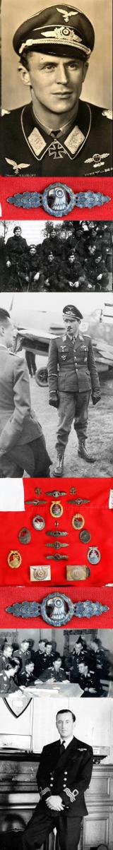 WW2 German Luftwaffe Reconnaissance & Air/Sea Rescue,Clasp From One Of Ian Fleming’s Naval Intelligence Section’s So Called ‘Red Indians’ 30 Commando Special Engineering Unit. Collected During A Clandestine Recon Mission At An Airbase