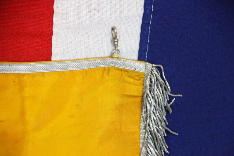 Now Sold A Really Rare Original WW2 Luftwaffe Night Fighter Airbase Command Commandant's {Fliegerhorst Kommandantur} of Stade, Double Sided Banner, Of A WW2 Night Fighter Luftwaffe Airbase For Nachtjagdgeschwader 1 {NJG 1} & Nachtjagdgeschwader 3 {NJG 3}