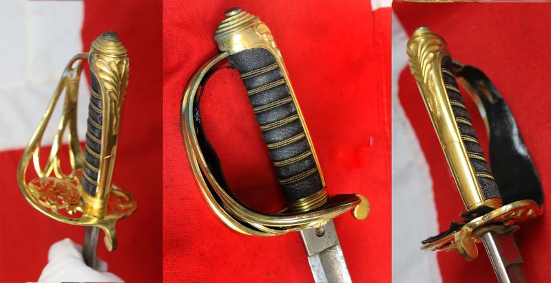 Very Fine & Beautiful, Victorian, ‘Scottish’ Officer's Sword of Presentation Grade, 29th Lanarkshire Regt. Volunteers. Presented By His Company to Captain Hincksman in 1875.Identical to The Sword Used by Lt Bromhead at Rorke's Drift