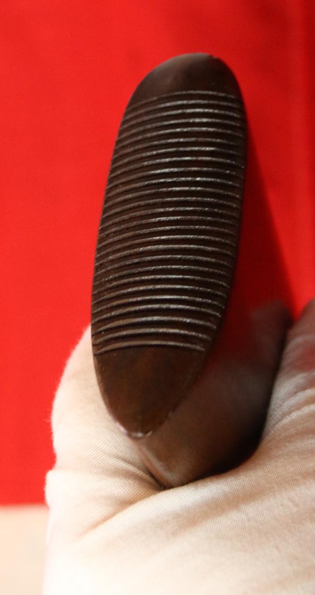 A Beautiful Quality 'Commercial' Walnut Gunstock For an Imperial German Luger Semi Auto Pistol, Likely the Long Barrel Navy or Artillery Luger. These Luger Accessories Are Now Pretty Rare & Turn Up Most Infrequently.