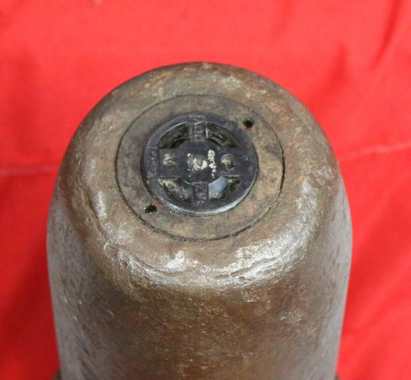 Original German WWII 15cm Nebelwerfer 41 Inert Rocket. Original, WW2 German Third Reich 'Nebelwerfer 41' Un-Fired or Failed Detonation Rocket. D-Day 'Operation Overlord' Vintage